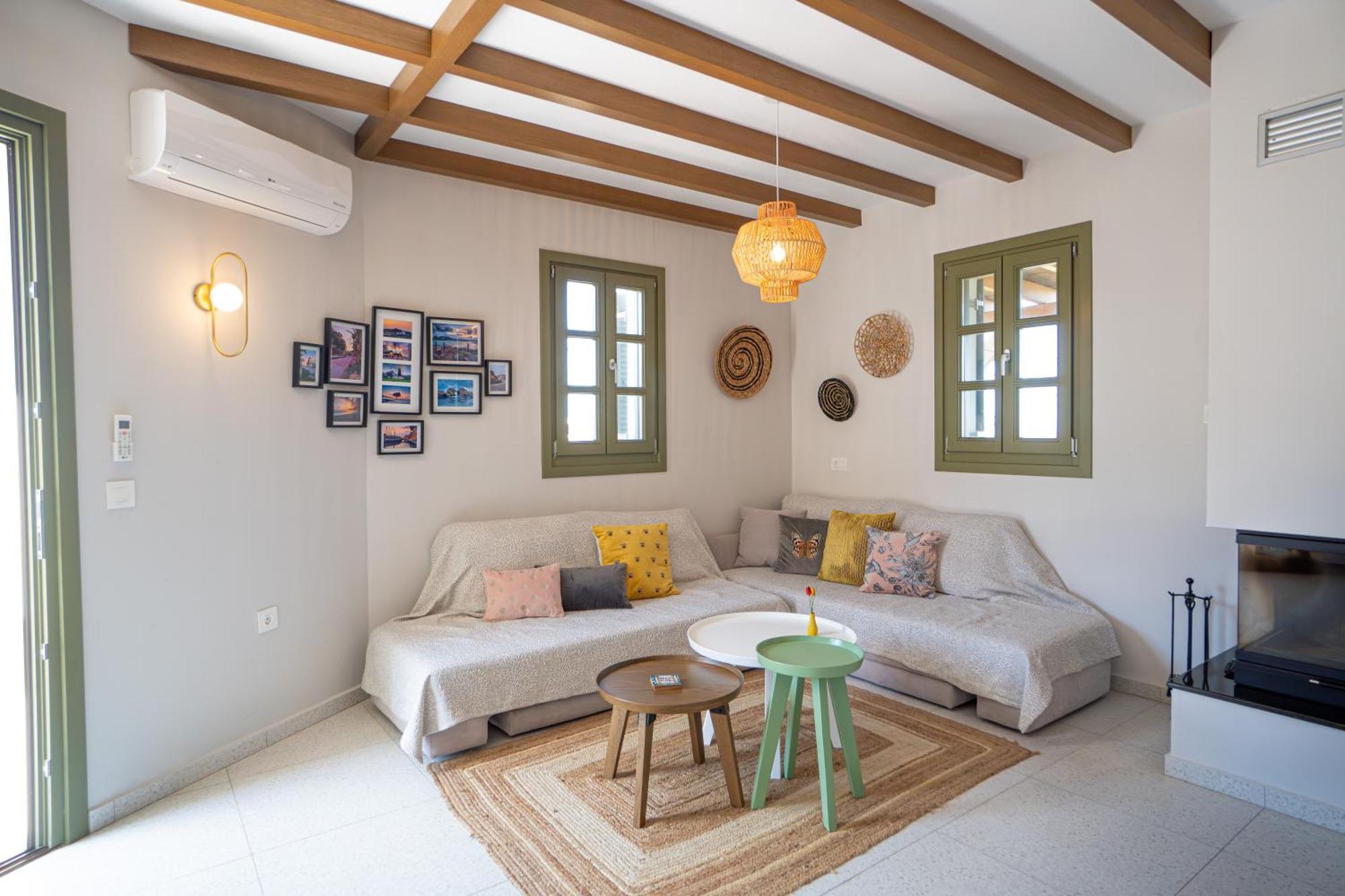 Villa Rosa - Luxury Villas With Panoramic Views Lagoudi Zia Extérieur photo