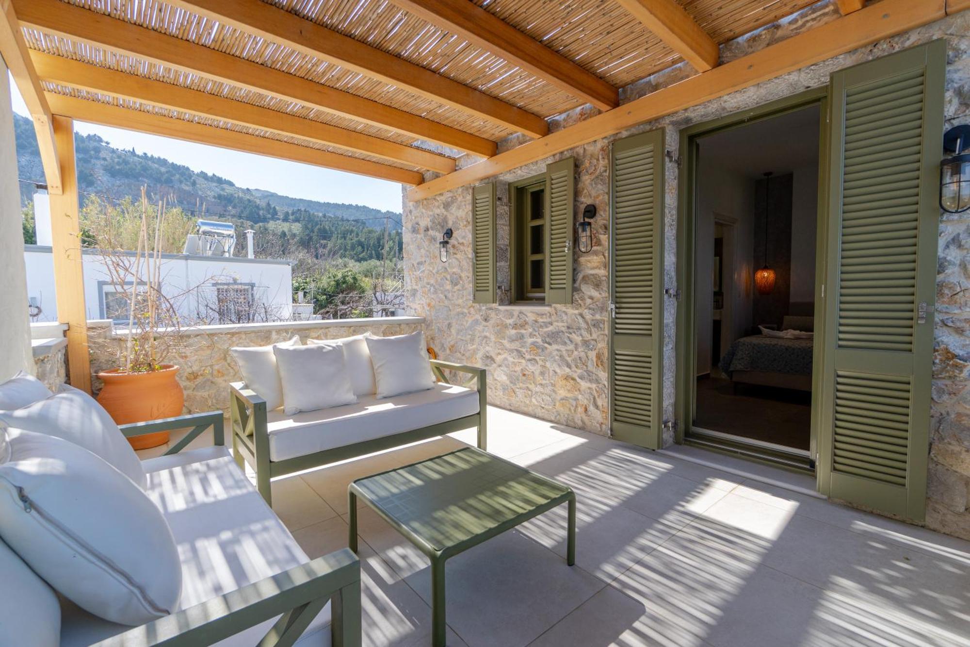 Villa Rosa - Luxury Villas With Panoramic Views Lagoudi Zia Extérieur photo