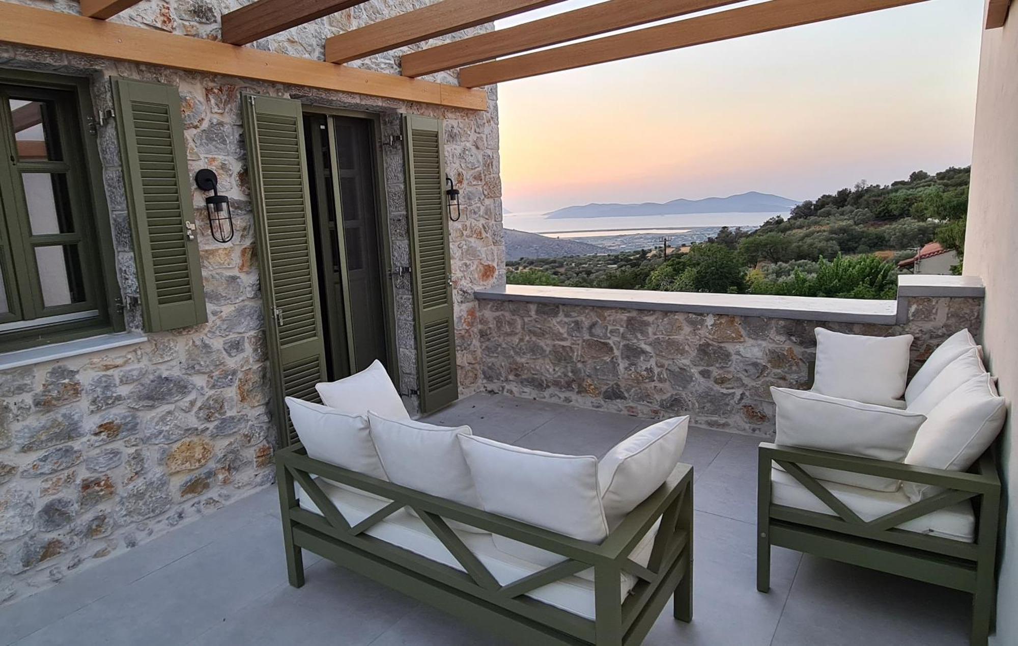 Villa Rosa - Luxury Villas With Panoramic Views Lagoudi Zia Extérieur photo