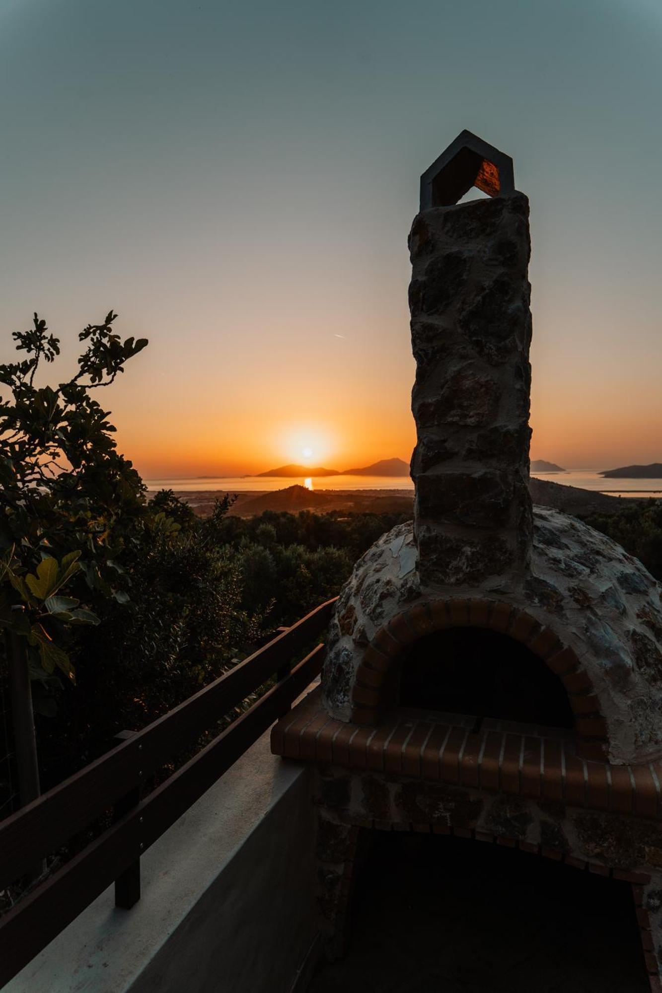 Villa Rosa - Luxury Villas With Panoramic Views Lagoudi Zia Extérieur photo