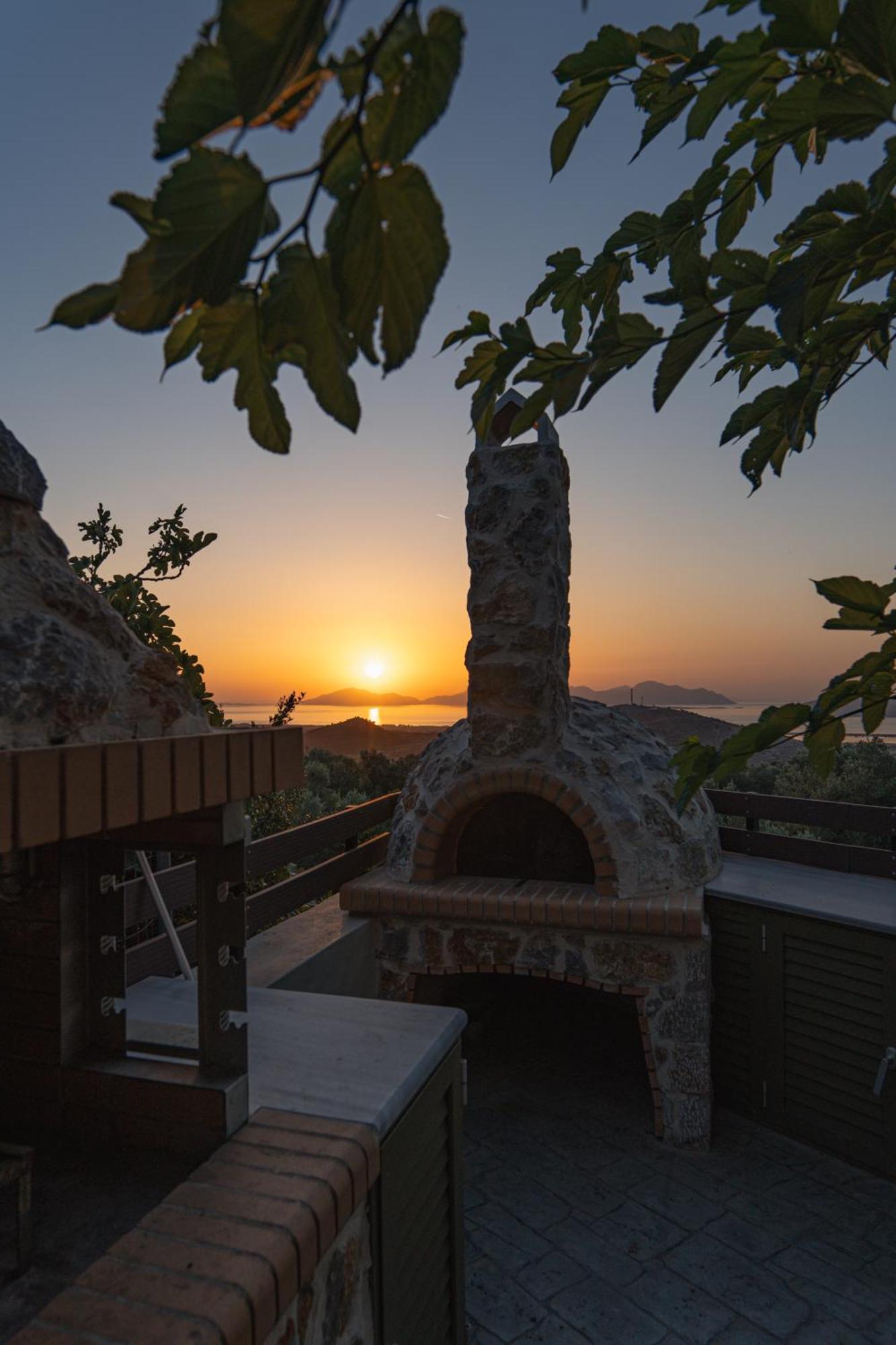 Villa Rosa - Luxury Villas With Panoramic Views Lagoudi Zia Extérieur photo