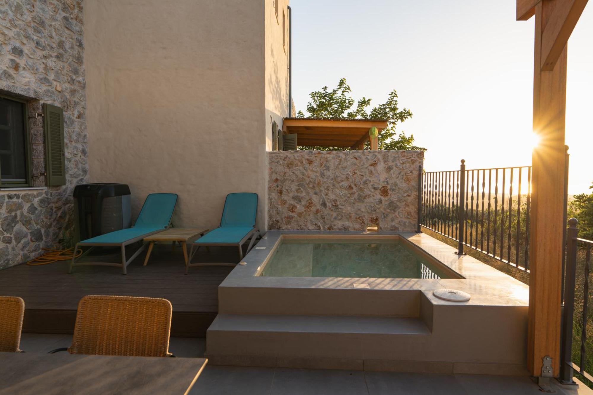 Villa Rosa - Luxury Villas With Panoramic Views Lagoudi Zia Extérieur photo