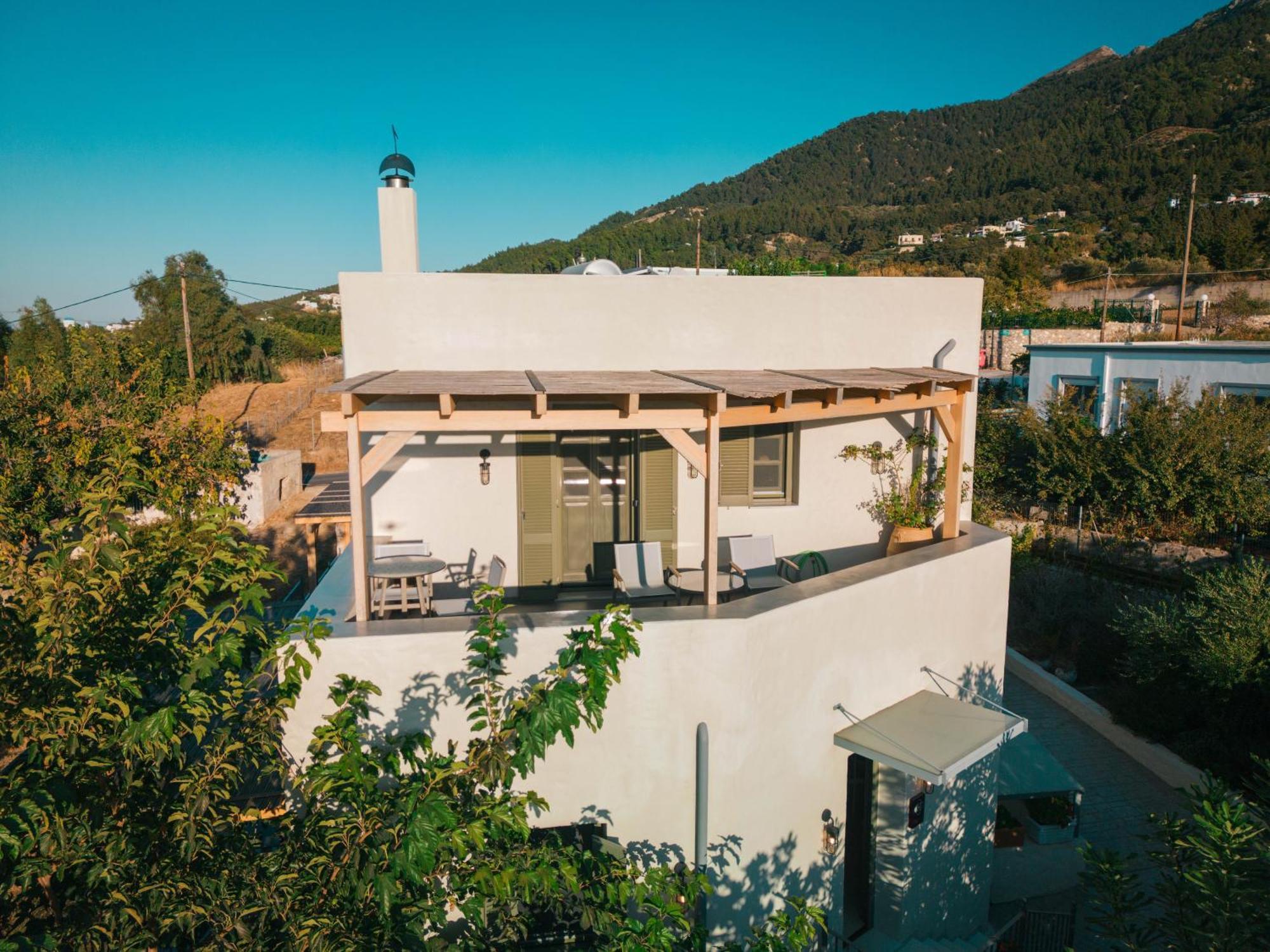 Villa Rosa - Luxury Villas With Panoramic Views Lagoudi Zia Extérieur photo