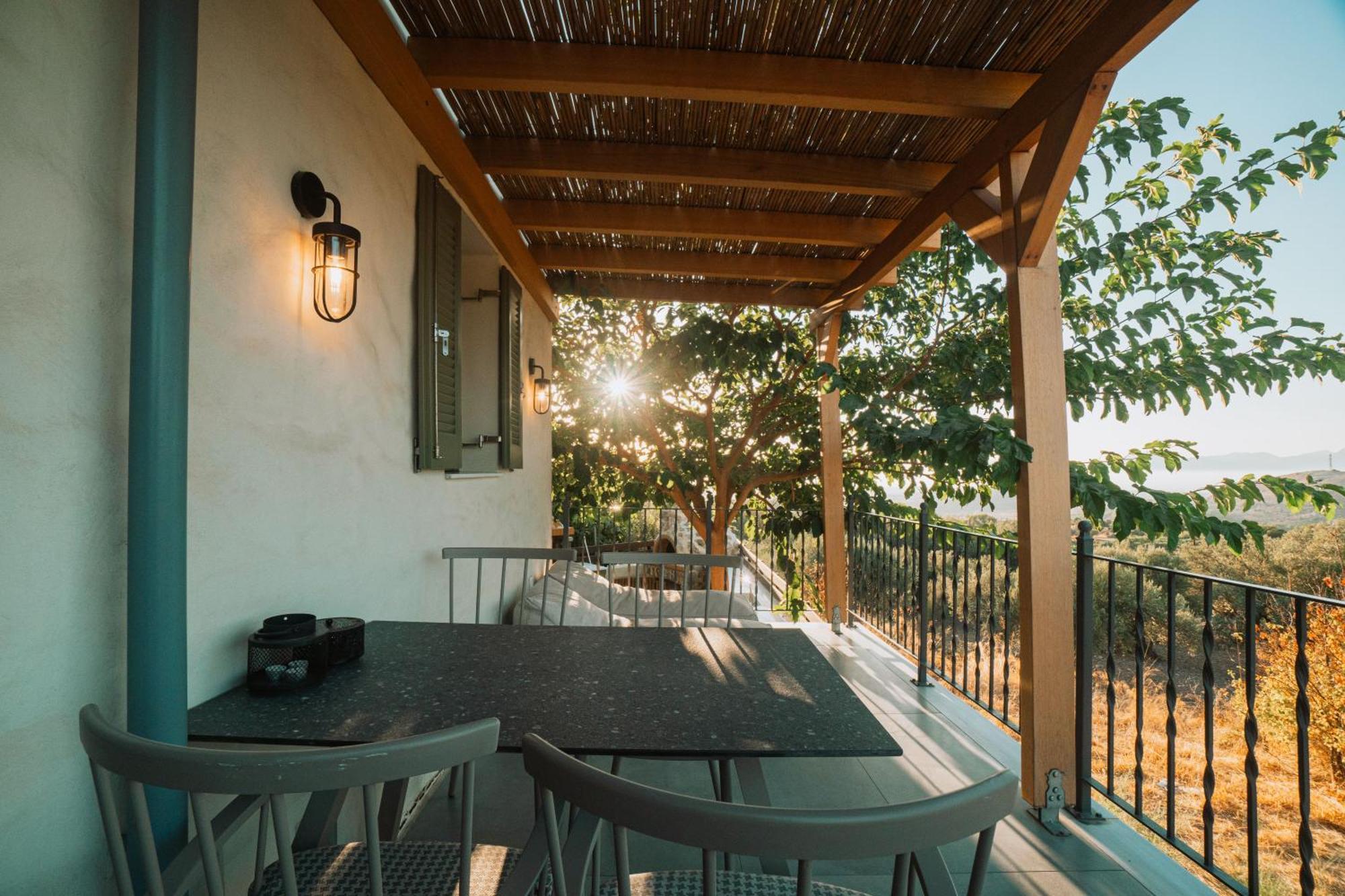 Villa Rosa - Luxury Villas With Panoramic Views Lagoudi Zia Extérieur photo