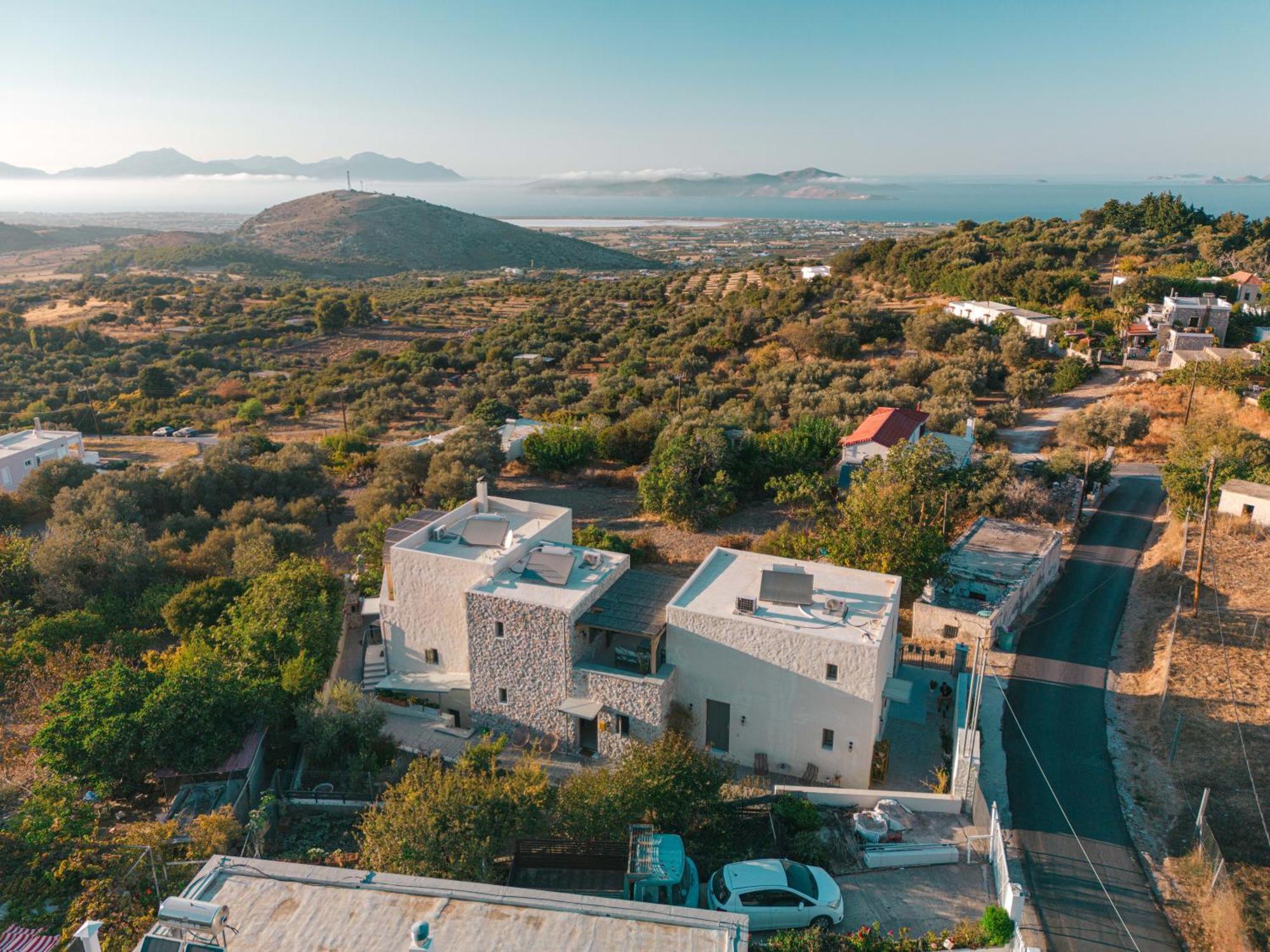 Villa Rosa - Luxury Villas With Panoramic Views Lagoudi Zia Extérieur photo