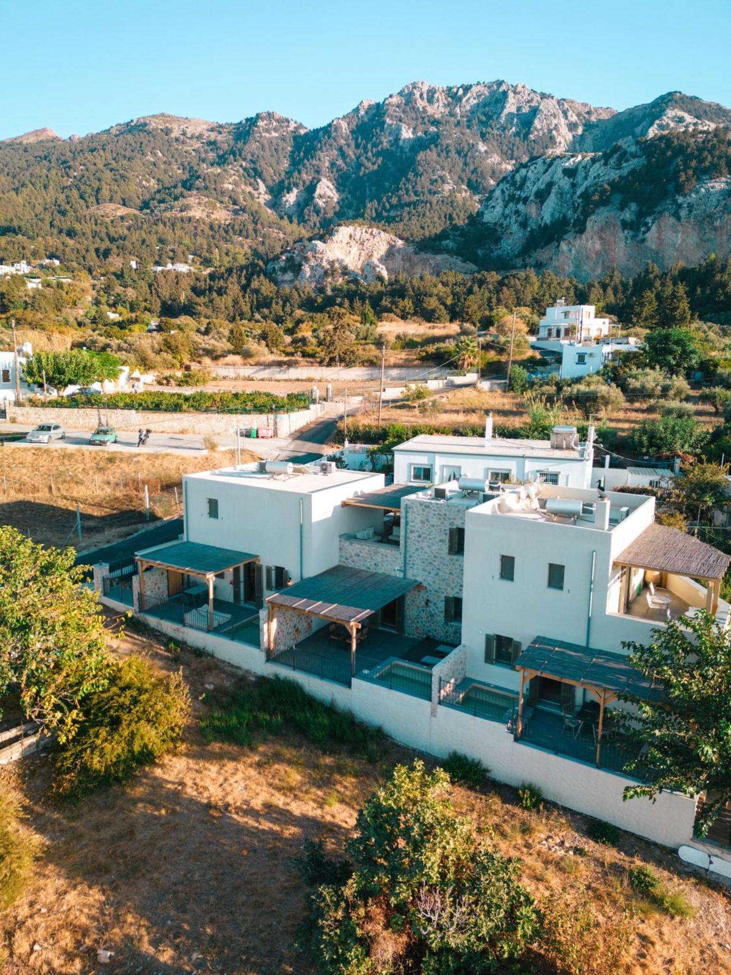 Villa Rosa - Luxury Villas With Panoramic Views Lagoudi Zia Extérieur photo